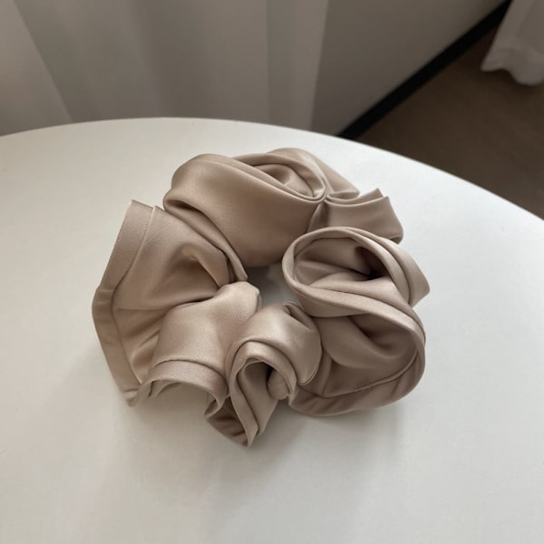 2 st Elastiska hårband Oversized Scrunchies 8 8 8