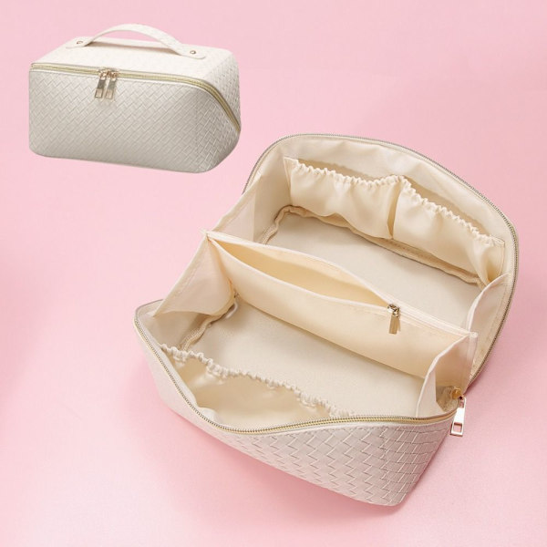 Kosmetisk taske Rejse vasketaske Makeup taske brown