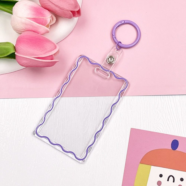 Kpop Fotokort Holder Idol Kort Holder PINK pink