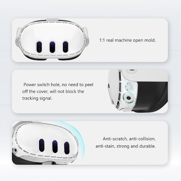VR- cover PC- case transparent