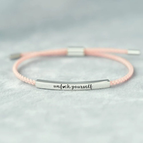 Tube Armbånd Inspirerende Armbånd GULDSORT REB SORT REB GoldBlack Rope