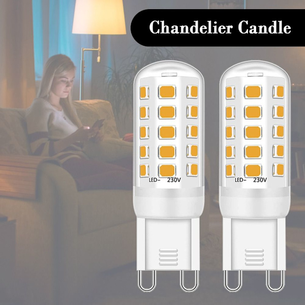 LED No Flicker G9-KALD HVIT G9-KALD HVIT G9-Cold White