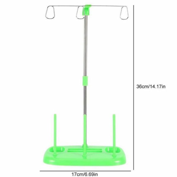 Sytrådsholder Broderitrådstativ GRØN Green