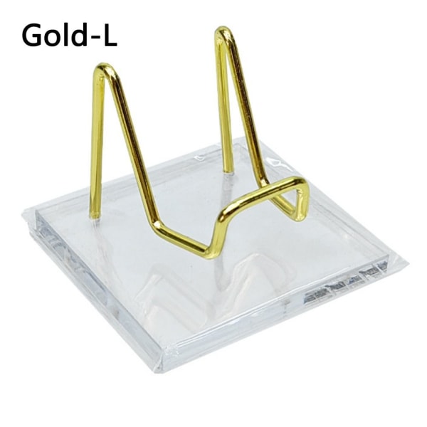 Holder for glasskule med krystallkule GOLD L Gold L