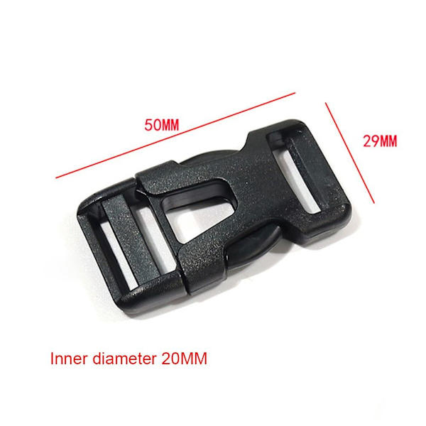 5 stk Sidefrigjøringsspenner Buet spenne 54X31MM 54x31mm