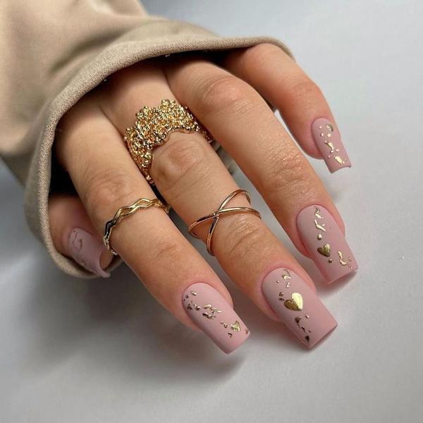 24st False Nails Long Square DY560 DY560 DY560