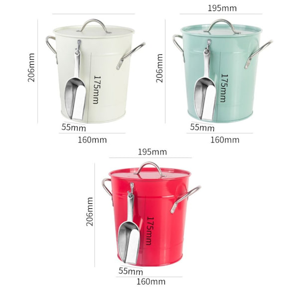 Ice Bucket Champagne Ice Bucket VALKOINEN white