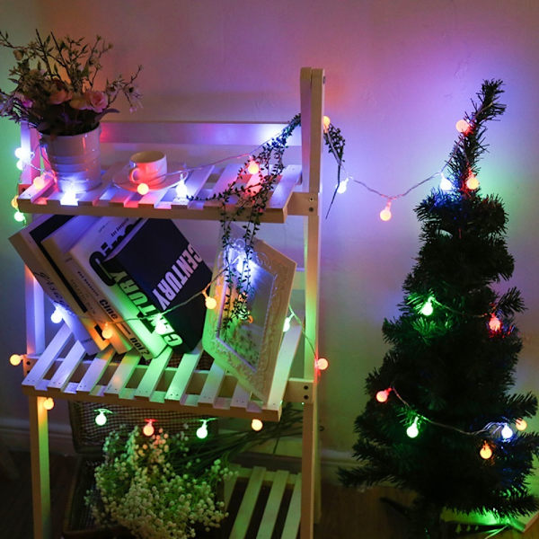 Kuglelys String Led Lys FARVE FARVE colour