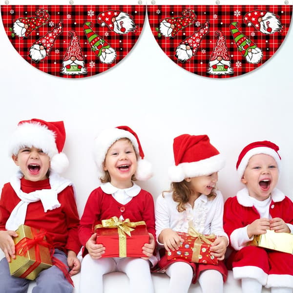 Jul Flagga Banner Jul Drop Ornament D D