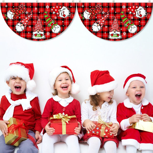 Juleflaggbanner Julepynt D D