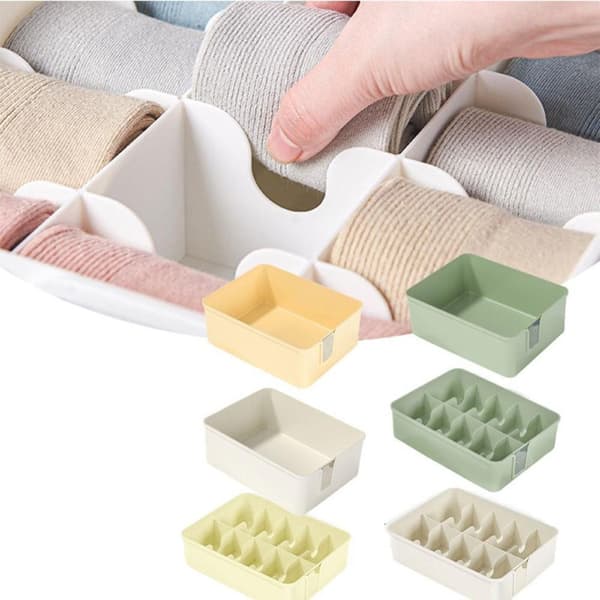 Underkläder Förvaringslåda Låda Organizer VIT 1CELL 1CELL white 1cell-1cell