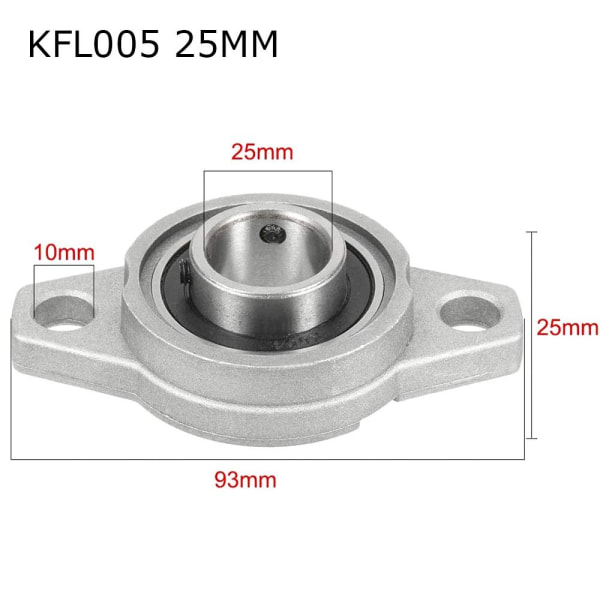 Tyynylohkolaakeri painelaakeri KFL004 20MM KFL004 20MM KFL004 20MM