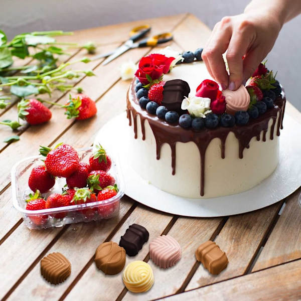Falske chokoladechokolademodeller 2 2 2