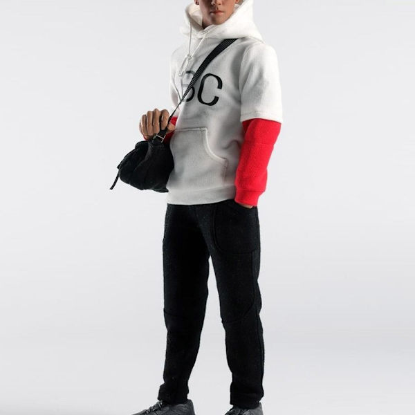 1/6 Miniaturetøj Soldat Casual Bukser GRÅ Grey