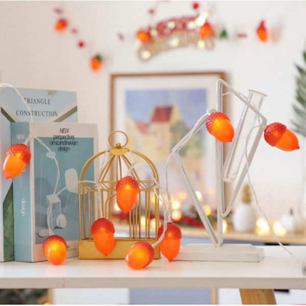 Halloween LED String Light Fødselsdagslampe Dekor Lampe