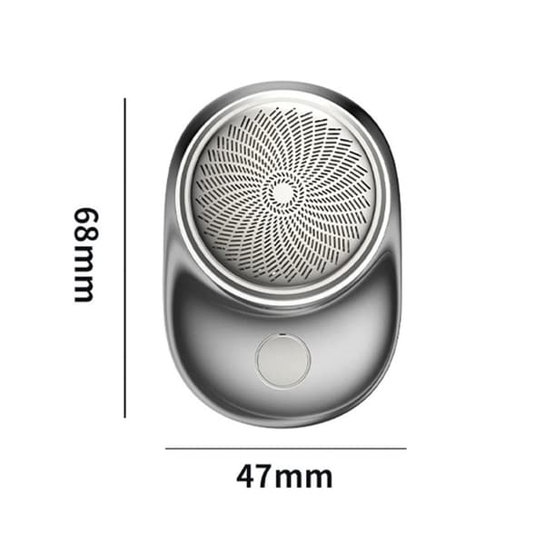 Mini sähköparranajokone Mini parranajokone SILVER Silver