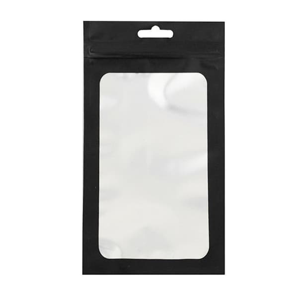 Pearlescent Bag Selvforseglingspose SORT black