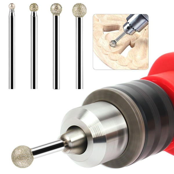 20 stk Diamantslibehoved Diamantbits 10MM 10mm