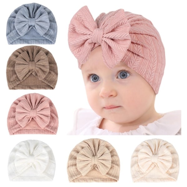 Baby Hat Turban Cap BEIGE Beige