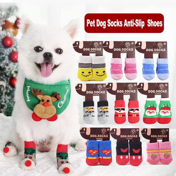Höstvinter Husdjurssockor Hundstrumpor 12 12