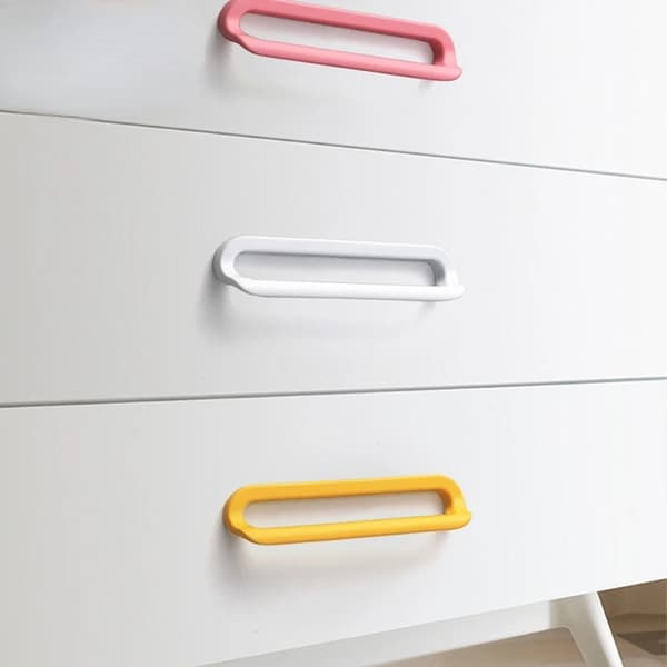 Skab Garderobe Dørgreb Møbelgreb SORT 96MM 96MM black 96mm-96mm