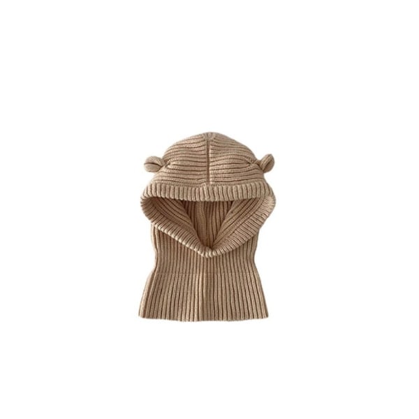 Baby neulottu hattu huivi Baby cap BEIGE beige