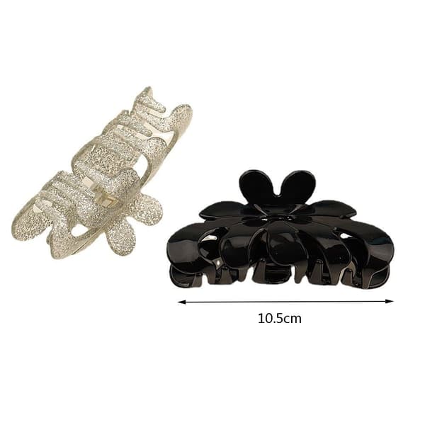 Big Hair Claw Clips Hiusneula HARMAA Gray