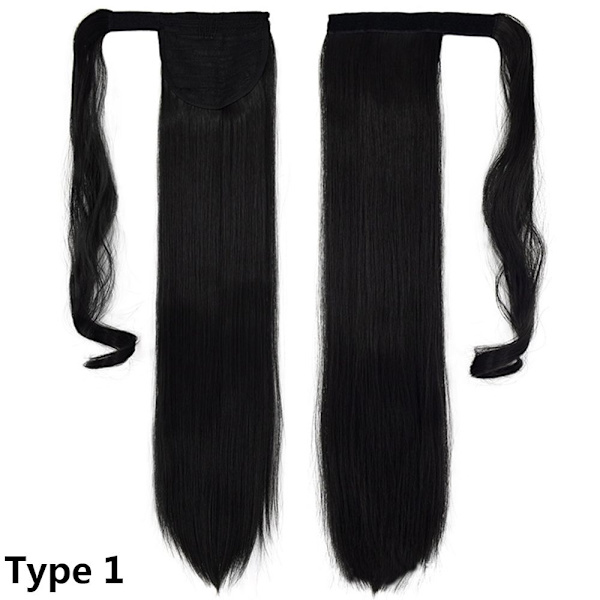23,6&quot; Wrap Around Ponytail Hair Synthetic Extensions TYP 1 Type 1