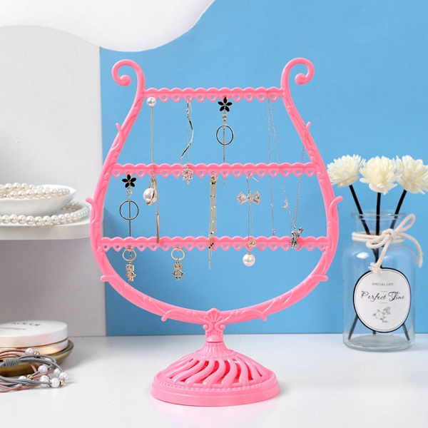 Oppbevaringsstativ for smykker skjerm ROSA pink