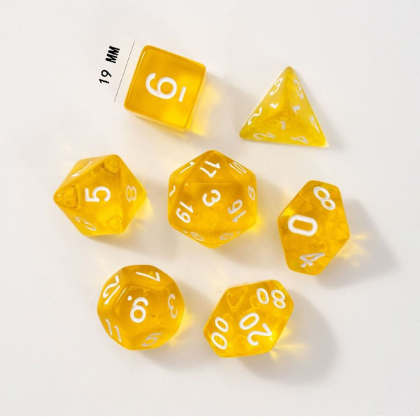 Dice Sets Spel Dice RED red