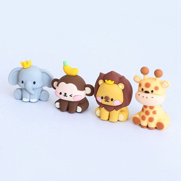 Animal Cake Topper Cake Insert STYLE 1 STYLE 1 Style 1