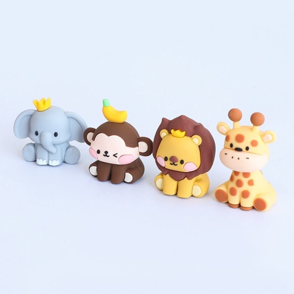 Animal Cake Topper Kageindsats STYLE 10 STYLE 10 Style 10