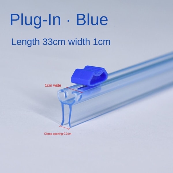 6 stk Plastic Wrap Cutter Klæbende Glide Food Wrap Slicer plug-in