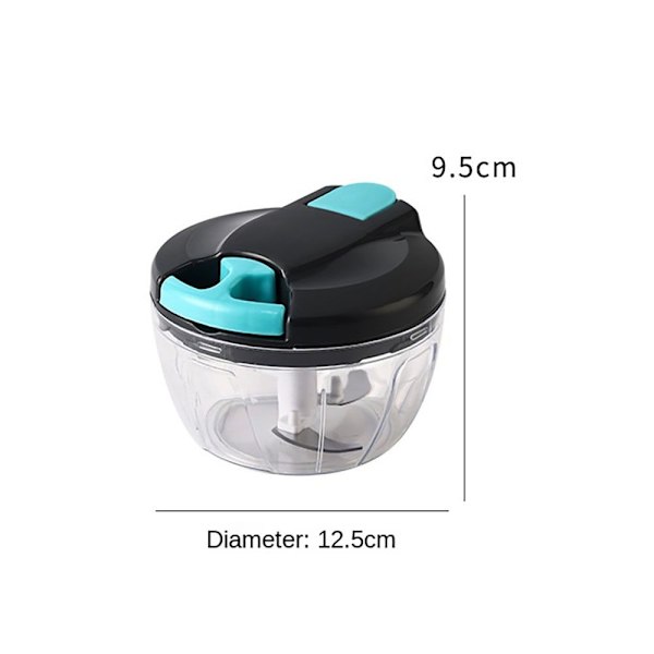 Manuell Matkutter Blender Mixer Manuell Matprosessor