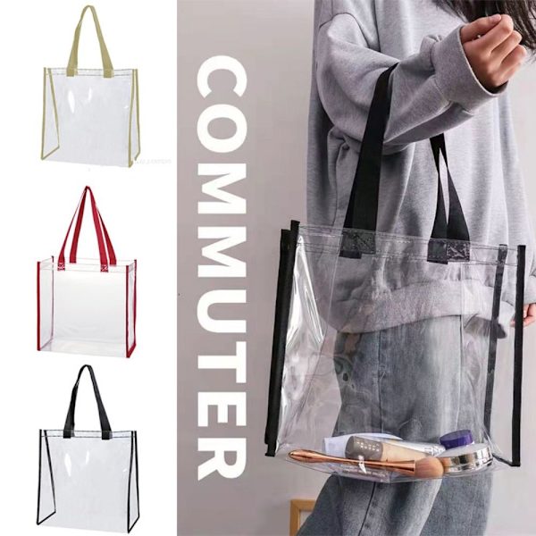 Klar Shopping Bag Skulder Messenger Bag SORT black