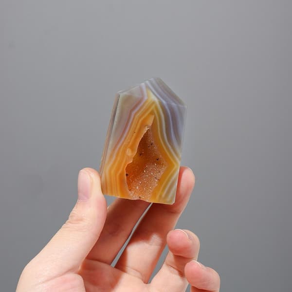 Natural Crystal Column Agate Cluster 4CM-5CM 4CM-5CM 4cm-5cm