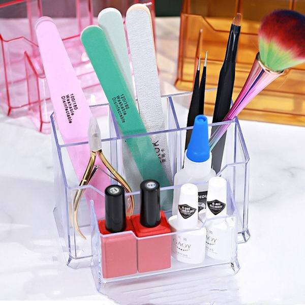 Kosmetisk förvaringslåda Makeup Organizer VIT white