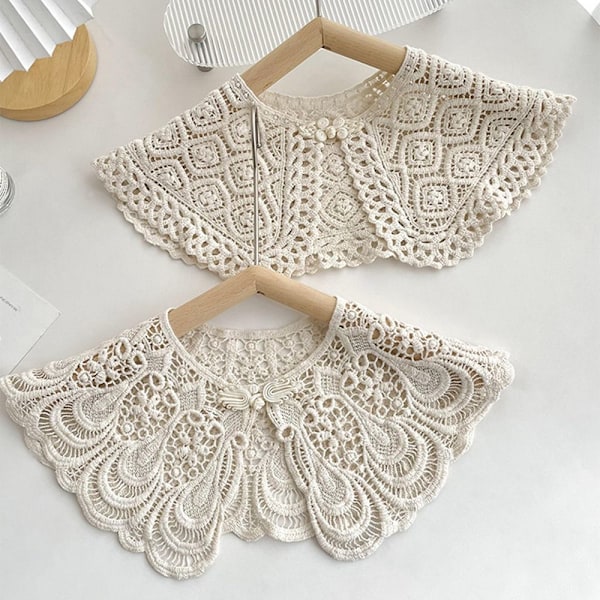 Lace falsk krave dame topkraver C C C