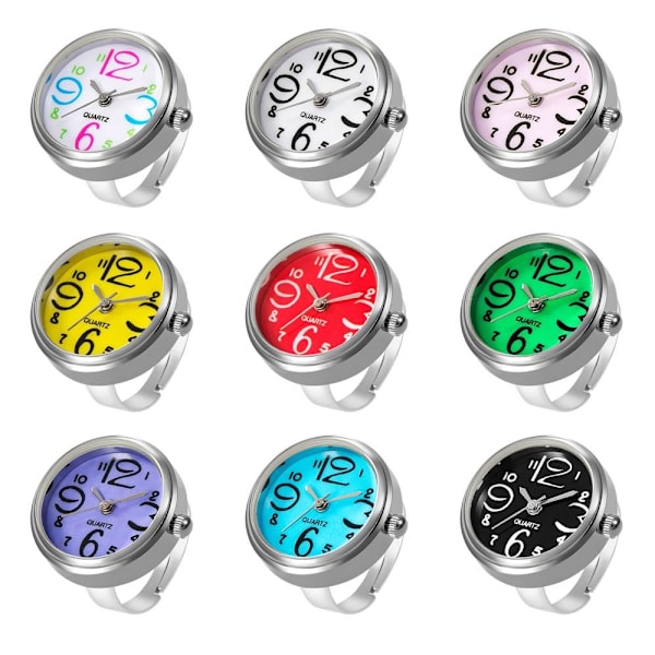 Digital Par Watch Ring Ring Watch MULTICOLOR Multicolor