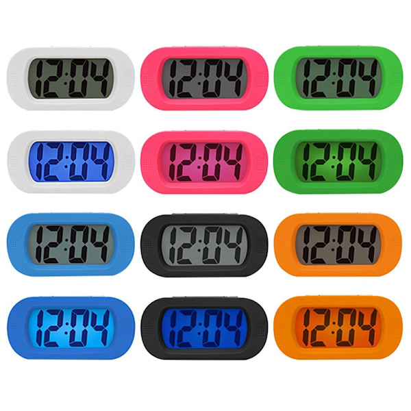 Alarm Snooze Clock Elektronisk ur SORT black