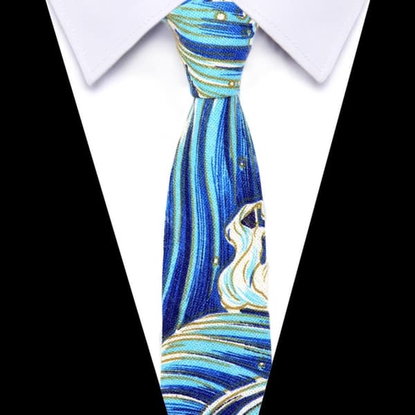 6 cm bomuldsslips Cravat 10 10 10