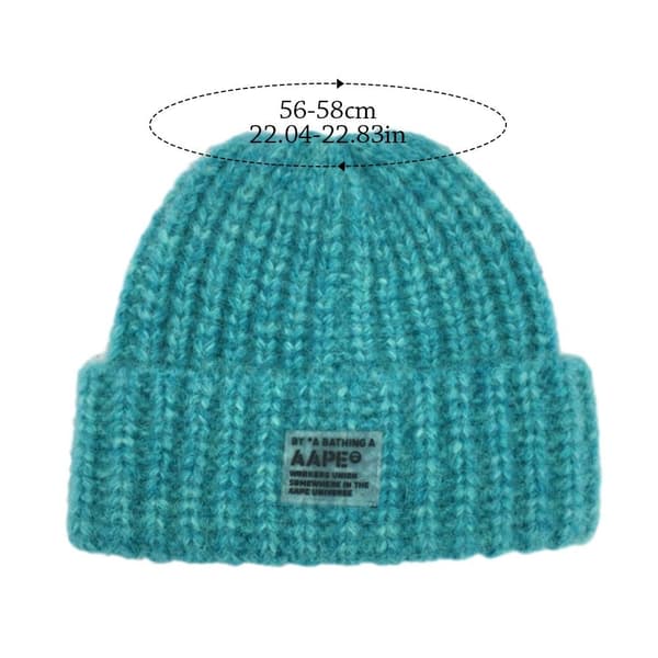 Strikket Hue Beanie Hatte SORT black