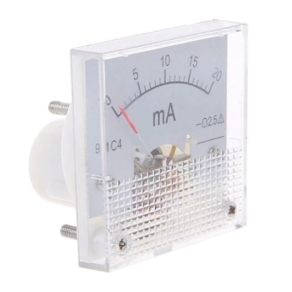 DC Amp Meters Analog Panel Meter 0-500MA 0-500mA