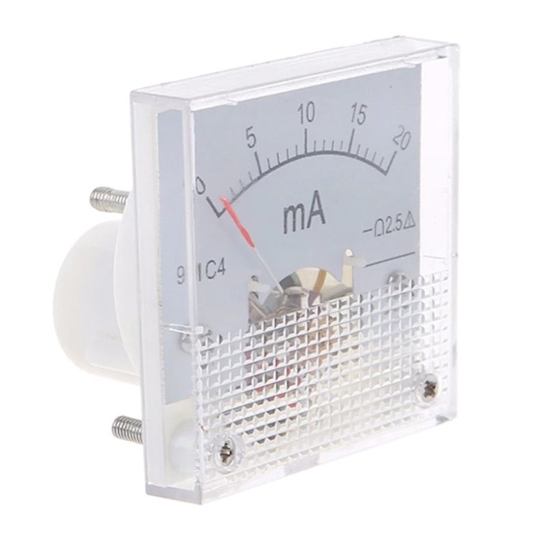DC Amp Meters Analog panelmätare 0-1A 0-1A