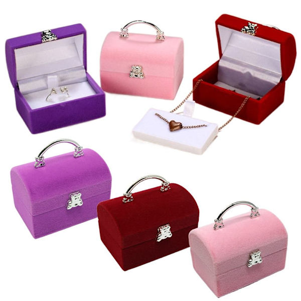Korulaatikko Ring Box PUNAINEN Red