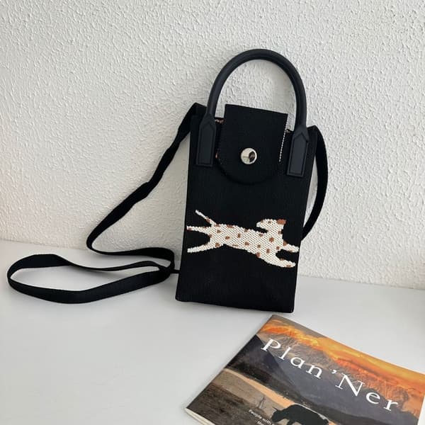 Strik Håndtaske Knot Håndledstaske SORT black