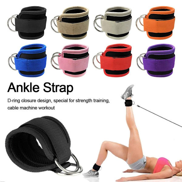 Ankelstropper D-Ring KAFFE Coffee