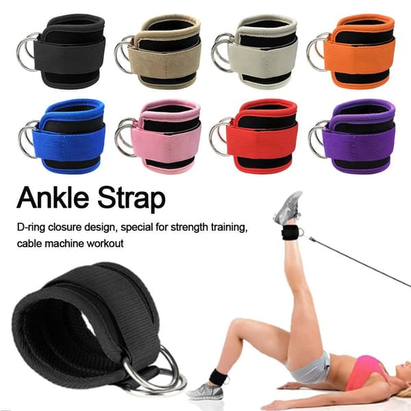 Ankelstropper D-Ring LILLA Purple