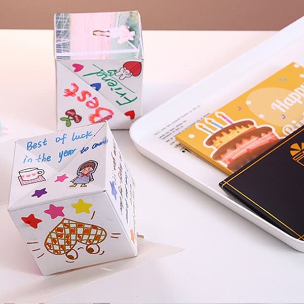 Yllätysbounce Box Yllätyshyppylaatikko CAT-2PCS CAT-2PCS Cat-2pcs