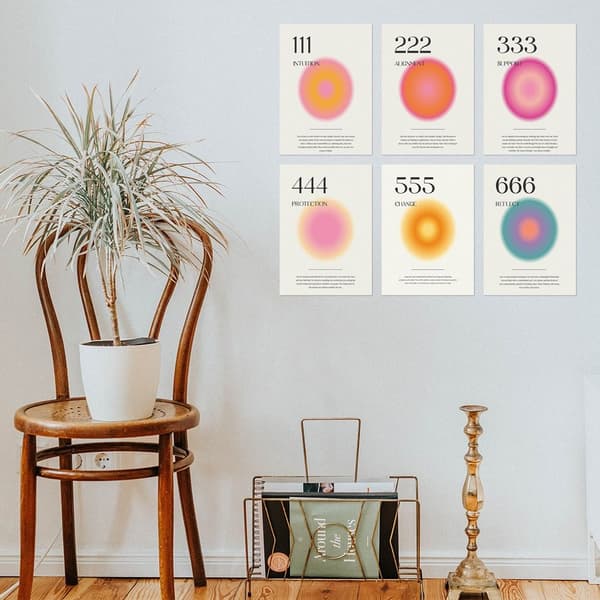 Romdekor Romdekor Estetisk Engel Nummer Plakat
